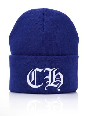 CHROME HEARTS BLUE WATCH CAP